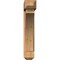 Ekena Millwork Thorton Craftsman Smooth Bracket w/ Offset Brace, Western Red Cedar, 7 1/2"W x 32"D x 40"H BKT0806X32X40THR04SWR - alternate 4